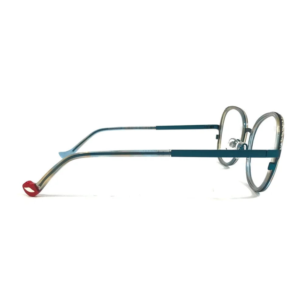 BOZ by J.F. Rey Eyeglasses Frames MADONA 2050 Blue Light Gold Tortoise 51-18-140